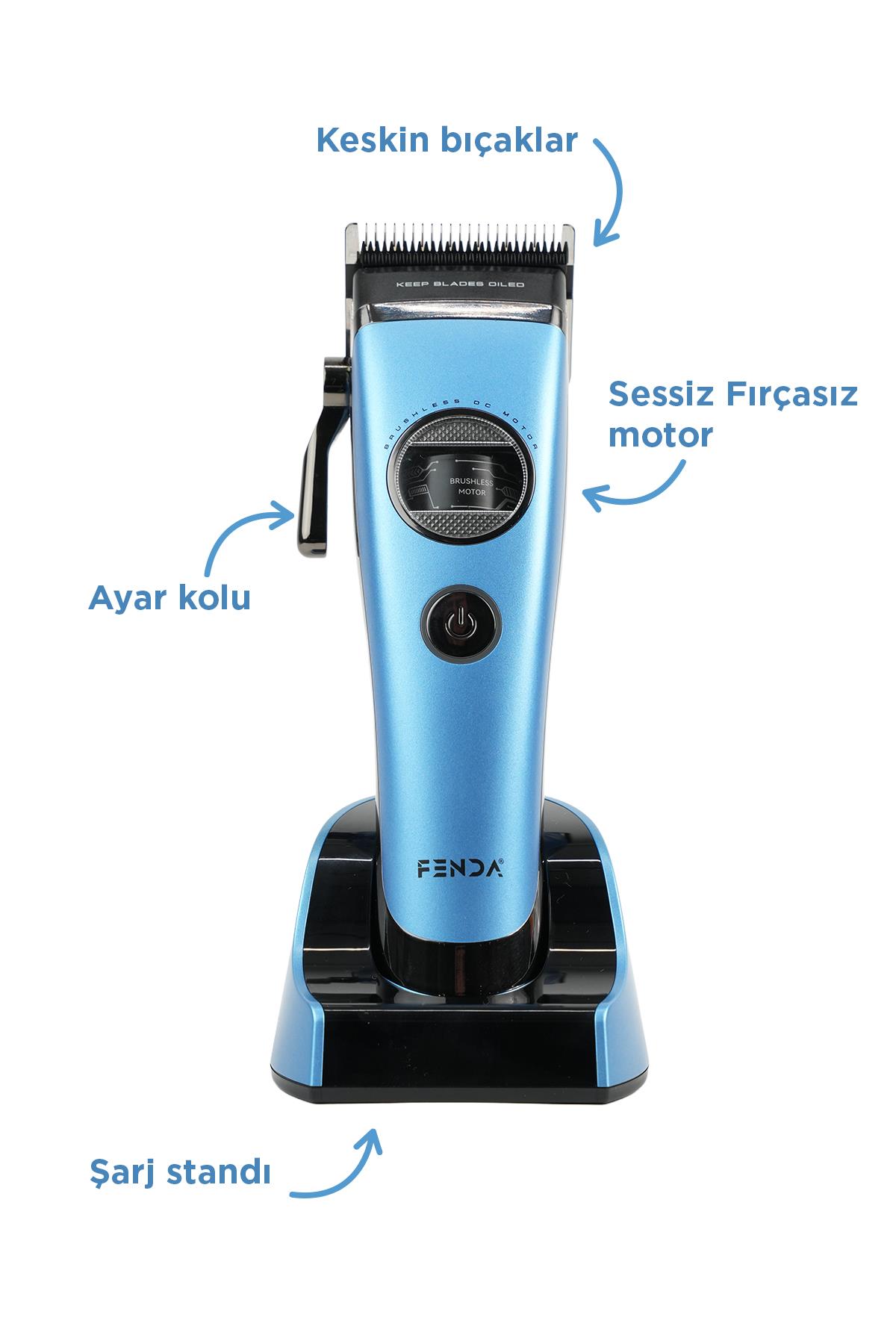 Fenda Saç Kesme Makinesi Mavi FNDSACKS0003BLUE