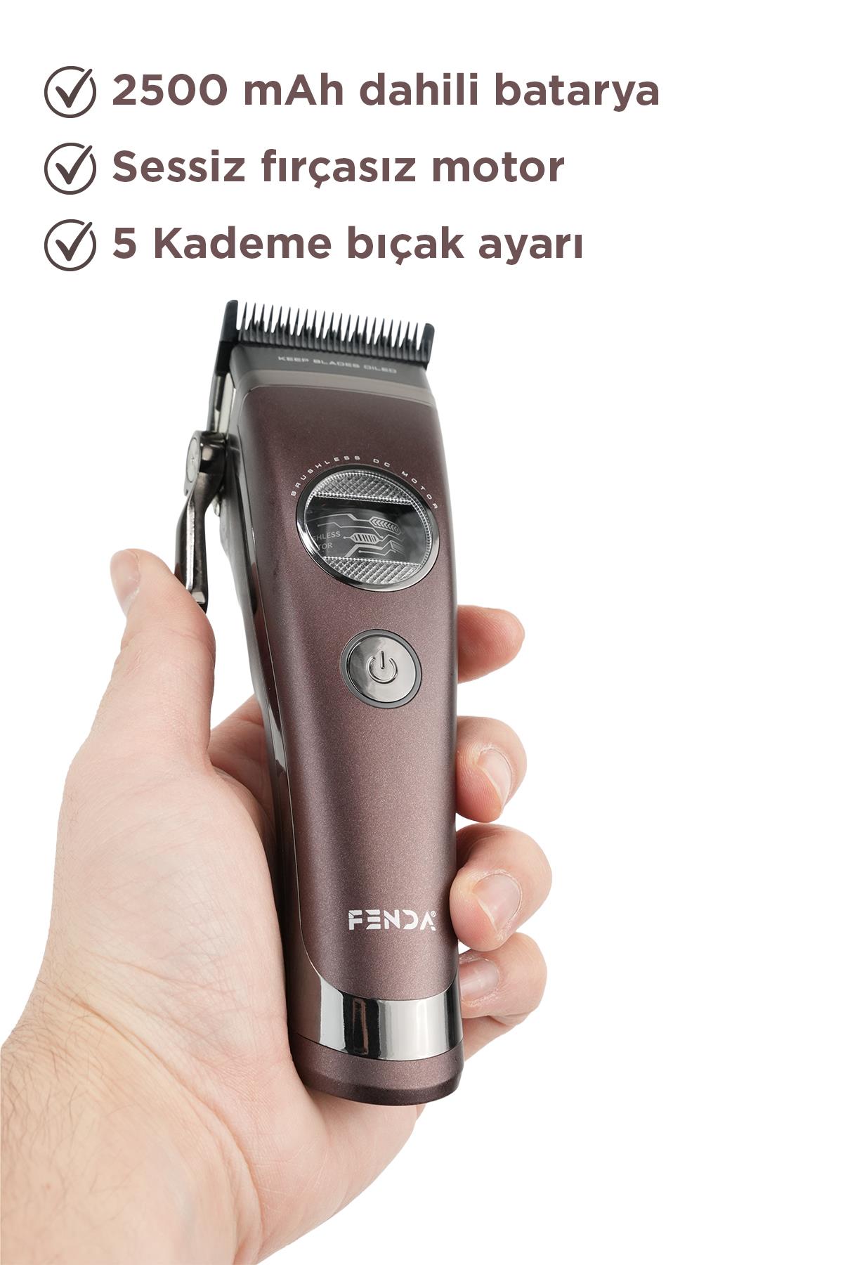Fenda Saç Kesme Makinesi Kahverengi FNDSACKS0003BLUE
