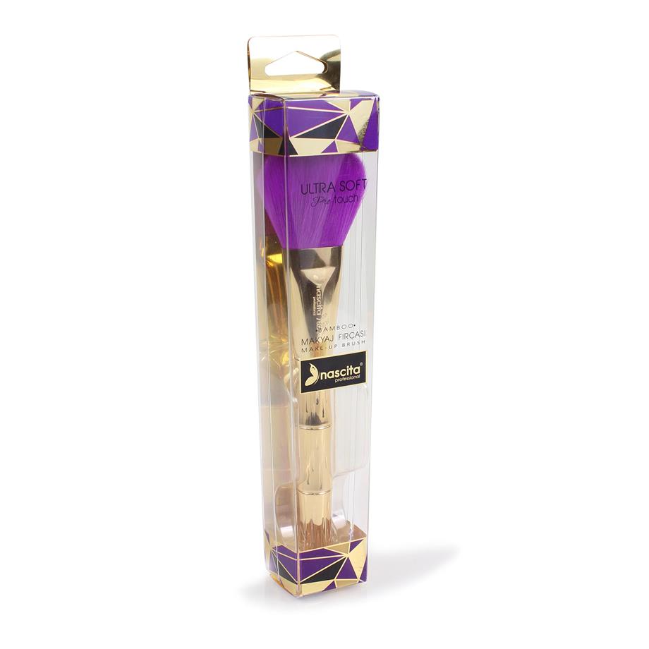 Nascita Gold Bamboo Geniş Yapılı Pudra Fırçası-274