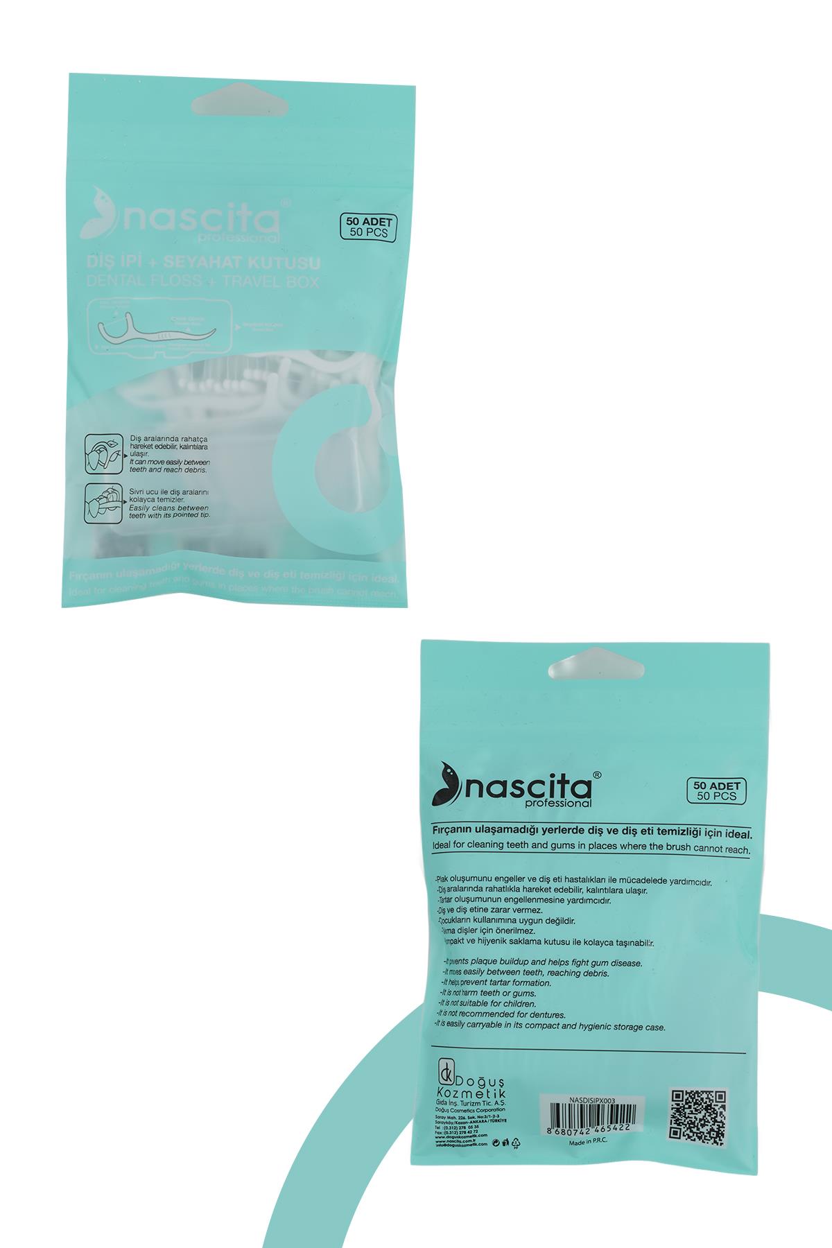 Nascita İpli Diş Kürdanı + Seyahat Kutusu - 03