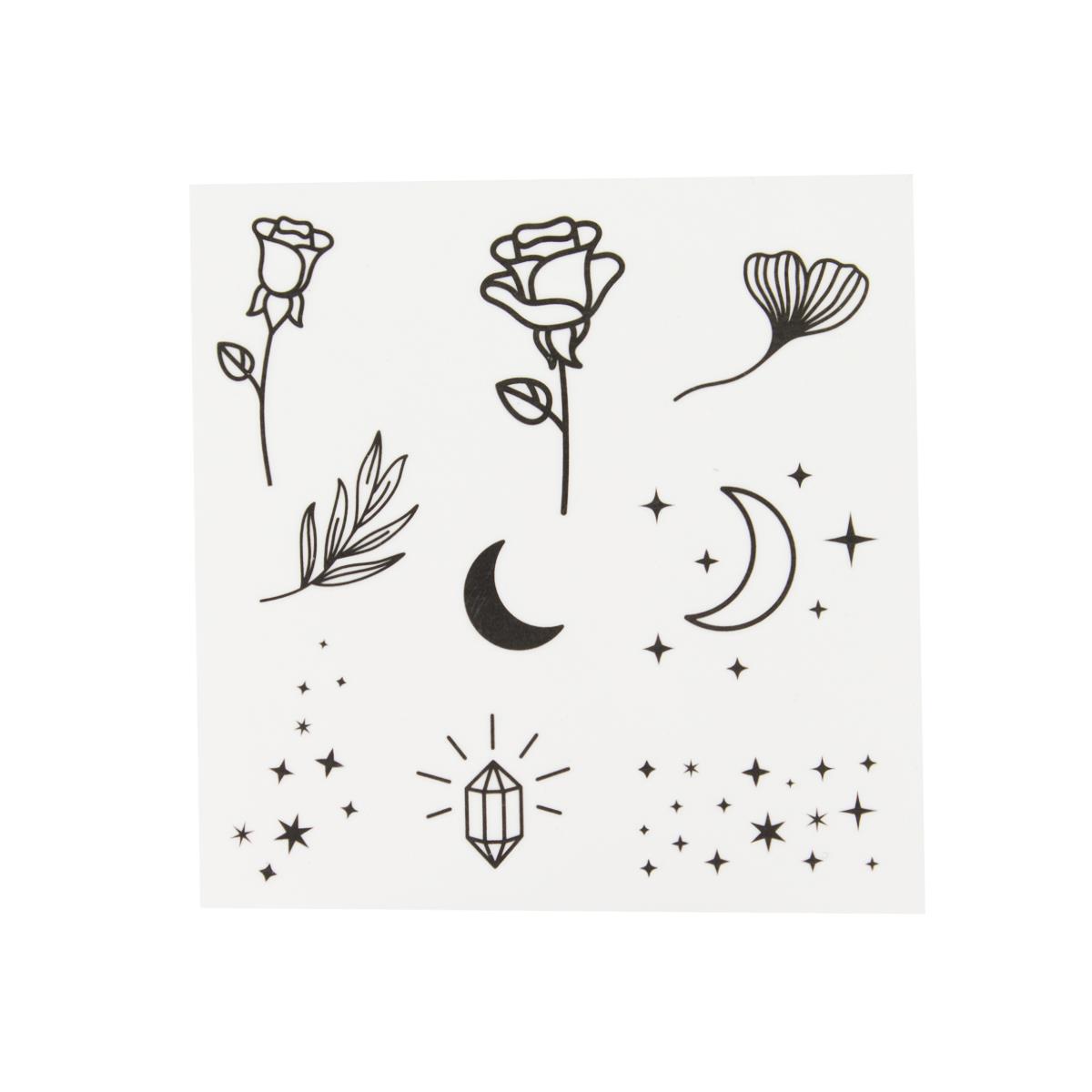 Nascita Rose & Stars Sticker - 19