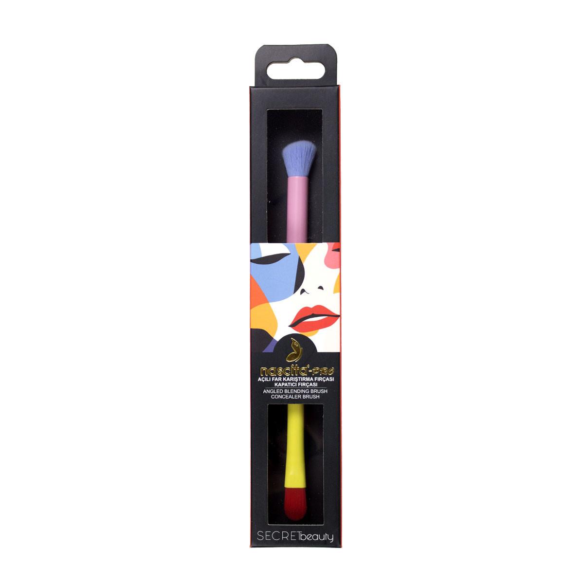 Nascita Secret Beauty Açılı Far Karıştırma ve Kapatıcı Fırçası - 483