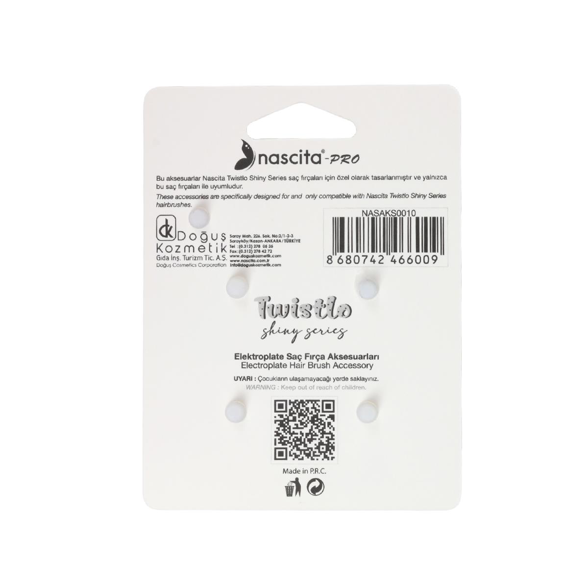 Nascita Twistlo Shiny Series Elektro Plate Saç Fırçası Aksesuarı NASAKS0010