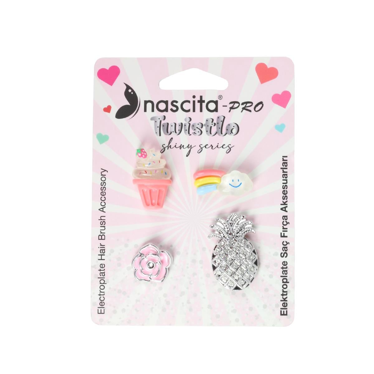 Nascita Twistlo Shiny Series Elektro Plate Saç Fırçası Aksesuarı NASAKS0011