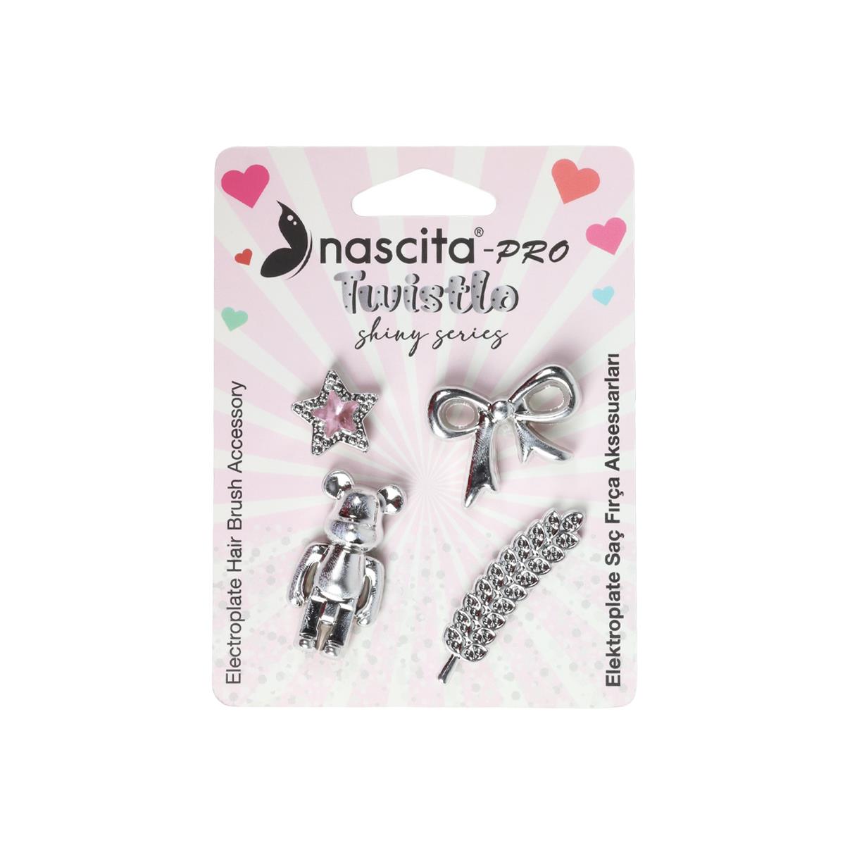 Nascita Twistlo Shiny Series Elektro Plate Saç Fırçası Aksesuarı NASAKS0012