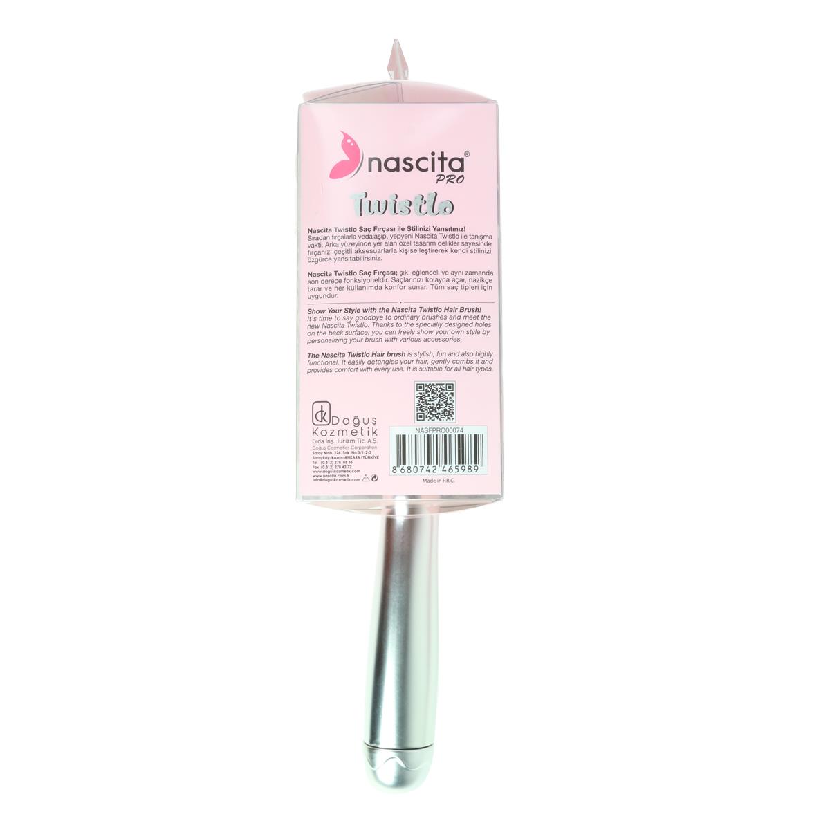 Nascita Twistlo Shiny Series Elektro Plate Saç Fırçası NASFPRO00074