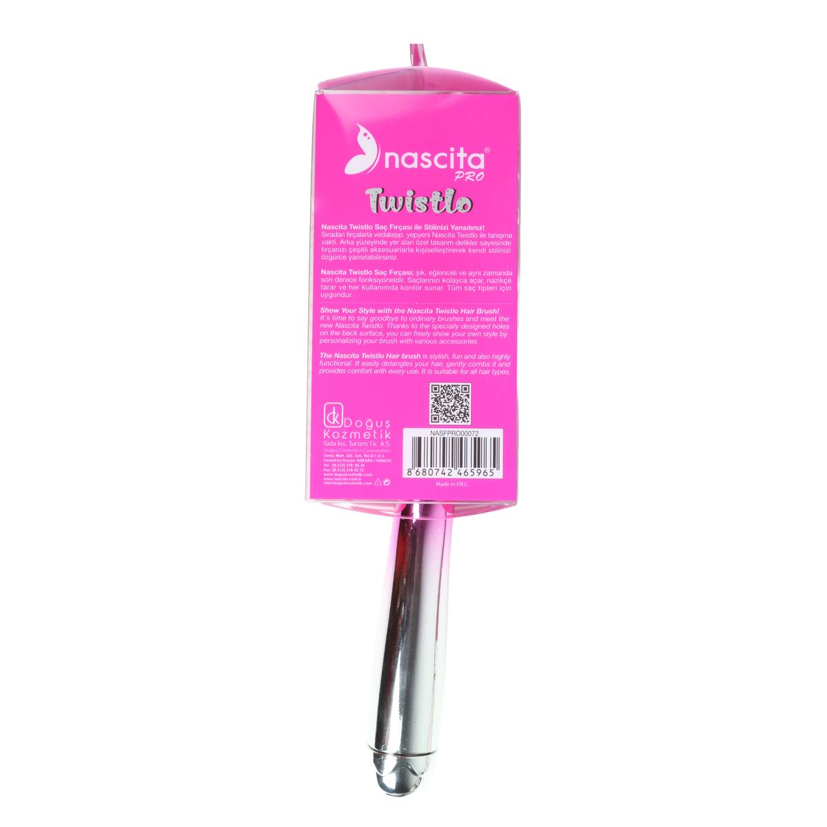 Nascita Twistlo Shiny Series Elektro Plate Saç Fırçası NASFPRO00072