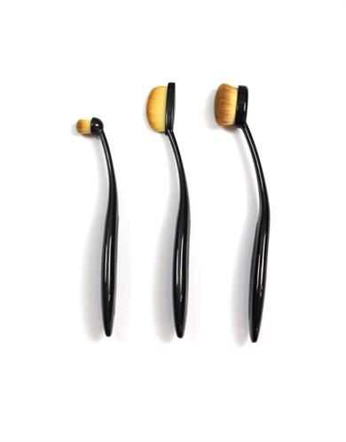 Elly 3lü Kaşık Makyaj Fırçası Seti - 04