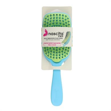 Nascita Kolay Temizlenebilir Saç Fırçası Mavi - 68
