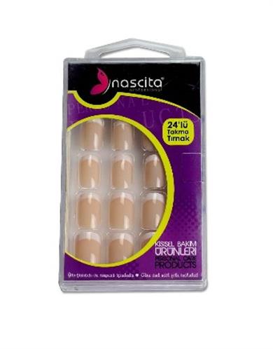 Nascita 24lü Sarı French Takma Tırnak - 81