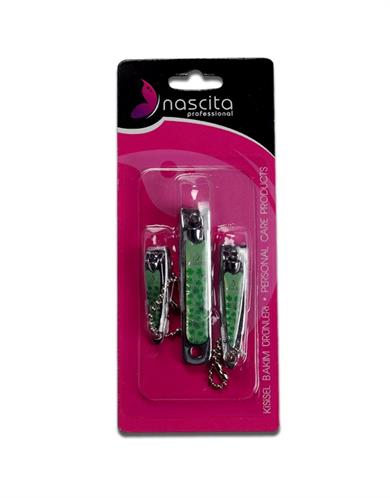 Nascita 3lü Desenli El Tırnak Makası Seti - 02