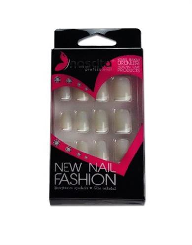Nascita Beyaz Takma Tırnak 24lü French - 30