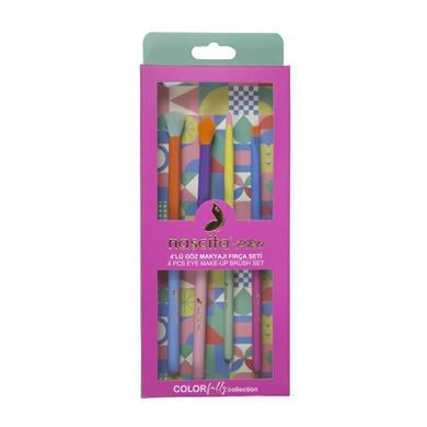 Nascita ColorFully Collection 4lü Göz Makyaj Fırça Seti - 133