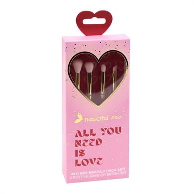 Nascita Love 4lü Göz Makyajı Fırça Seti - 114