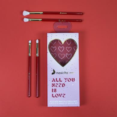 Nascita Love 4lü Göz Makyajı Fırça Seti - 114