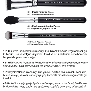 Nascita Makyaj Fırça Seti - 174
