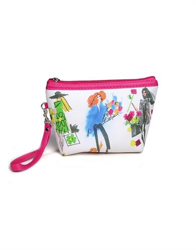 Nascita Mini Desenli Makyaj Çantası - 068