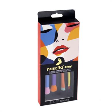 Nascita Secret Beauty 4 lü Göz Makyaj Fırça Seti - 134