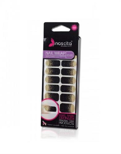 Nascita Siyah Beyaz Altın Nokta Yapıştırma 20li -08