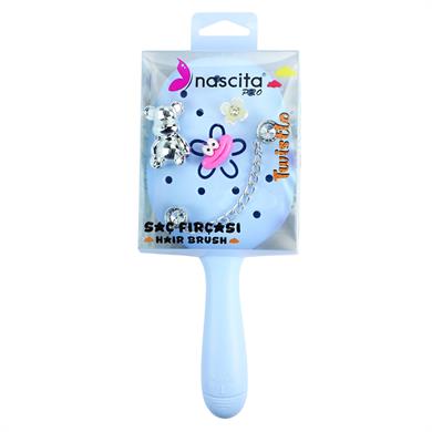 Nascita Twistlo Saç Fırçası Mavi - 59