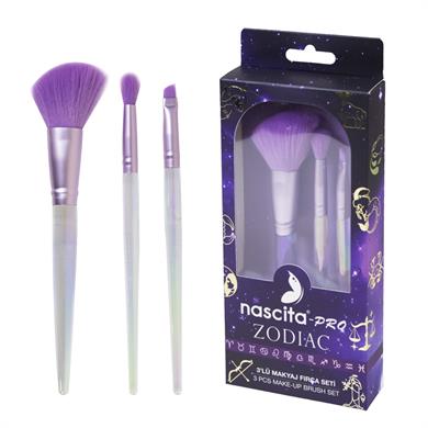 Nascita Zodiac 3lü Makyaj Fırça Seti - 138