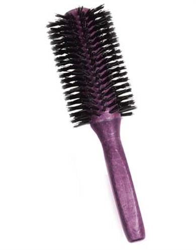 Trina Lavanta Ahşap Saplı Fön Fırçası 10