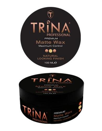 Trina Matte Wax- Bej- Premium - 100 ml