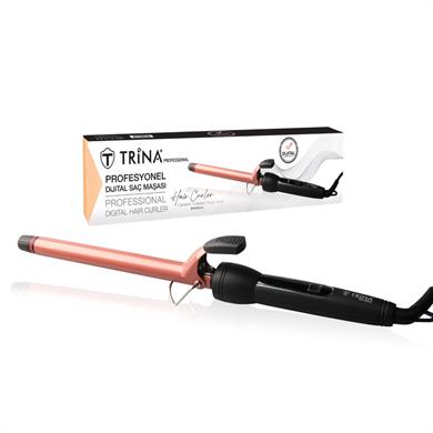 Trina Profesyonel Döner Başlı Saç Maşası 19 mm - 80