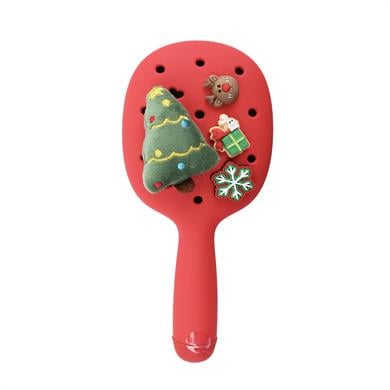 Nascita Twistlo Yılbaşı Temalı Saç Fırçası Kırmızı - 76