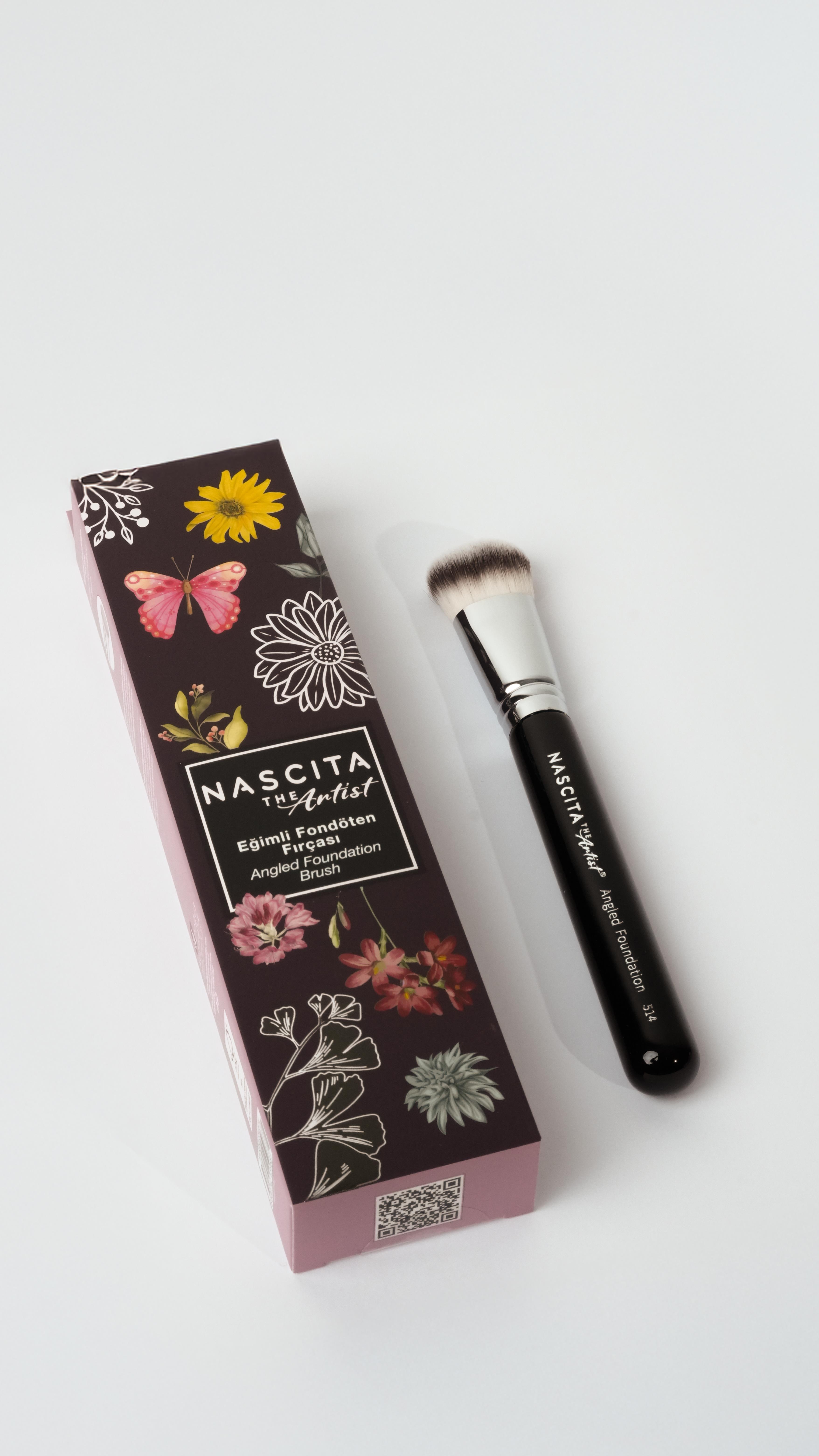 Nascita Eğimli Fondöten Fırçası - 514