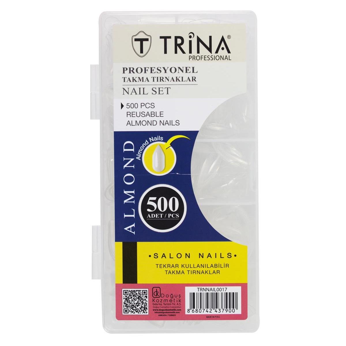 Takma Tırnak 500 ‘lü Kutulu  (Almond )