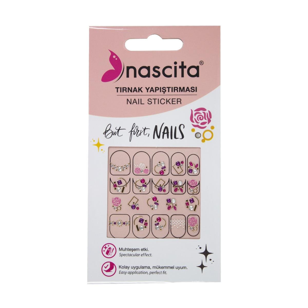 TIRNAK YAPISTIRMASI (NAIL STICKER)