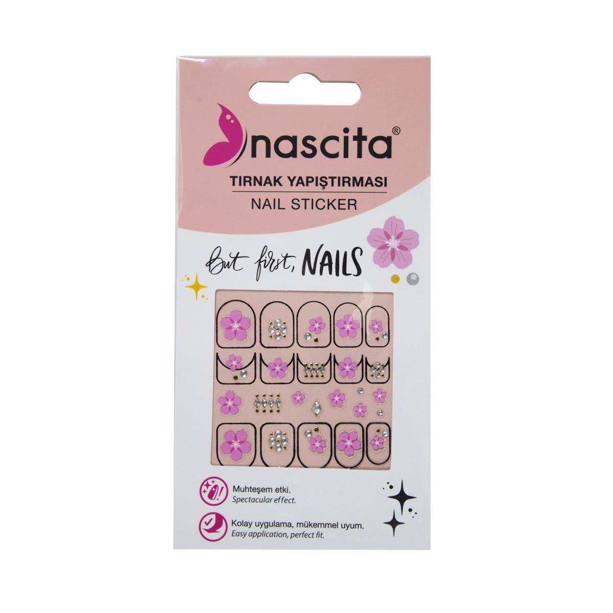 TIRNAK YAPISTIRMASI (NAIL STICKER)