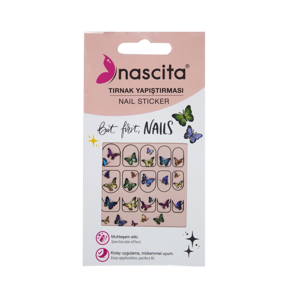 TIRNAK YAPISTIRMASI (NAIL STICKER)