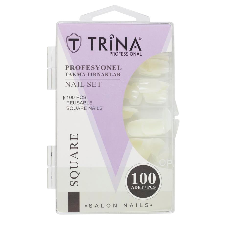 Trina 100‘lü Kutulu Square Takma Tırnak