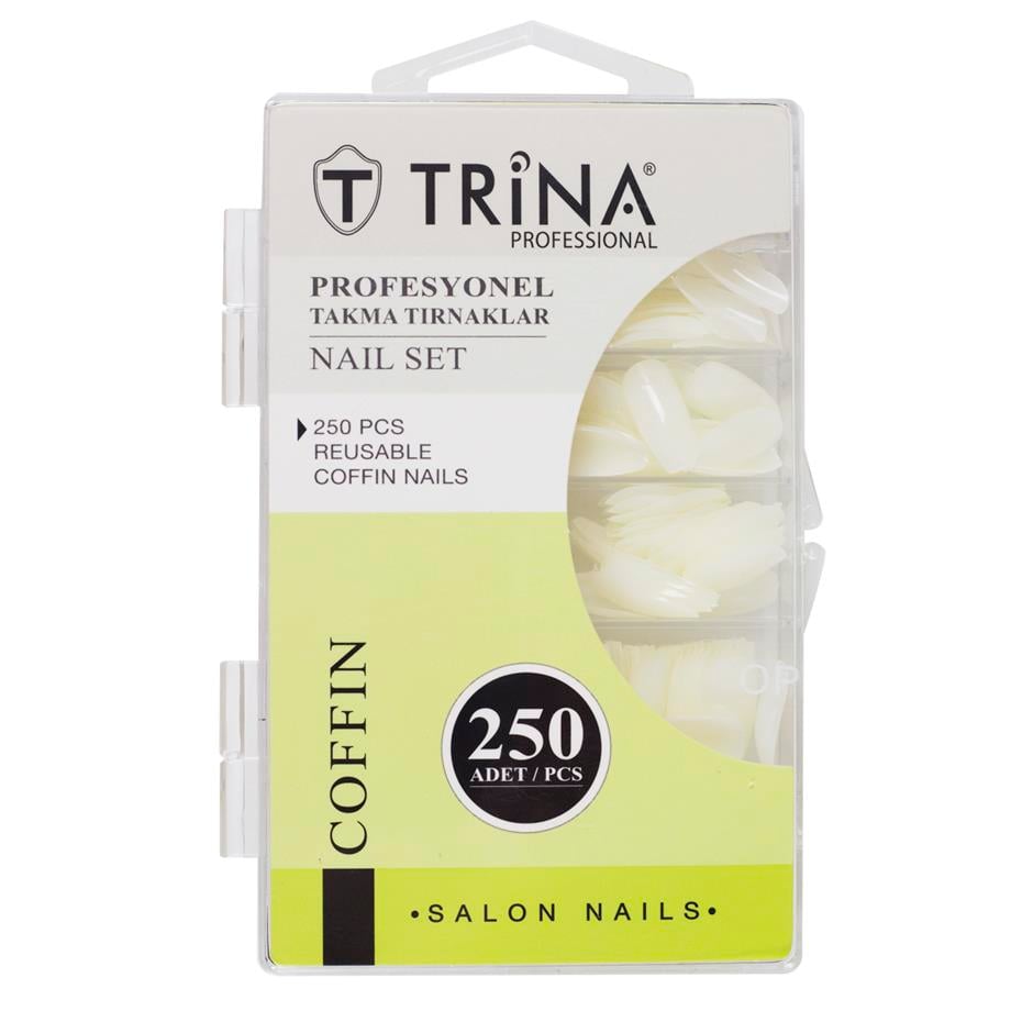 Trina 250‘li Kutulu Coffin Takma Tırnak - 12