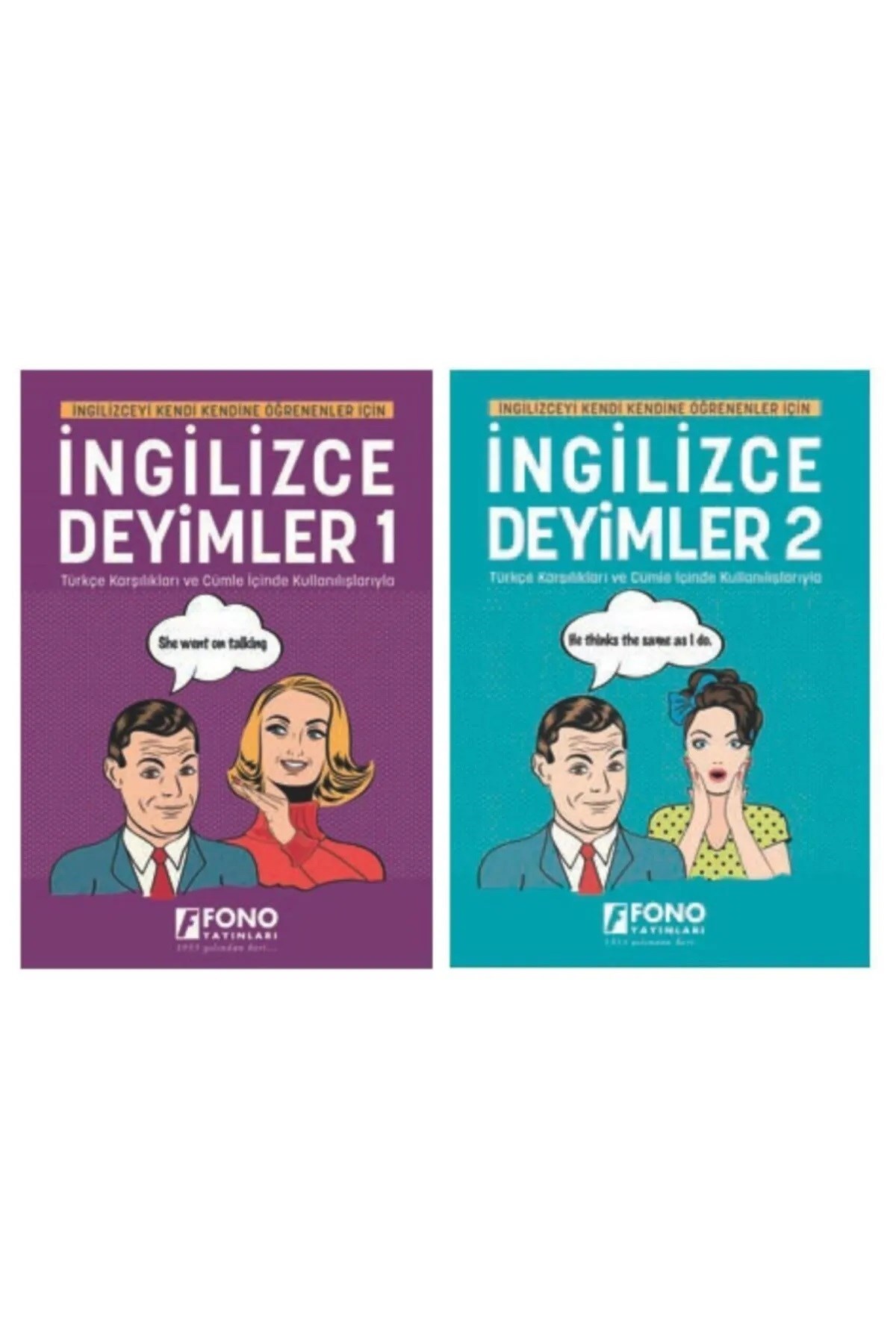 Fono Ingilizce Deyimler 1-2 (2 Kitap)