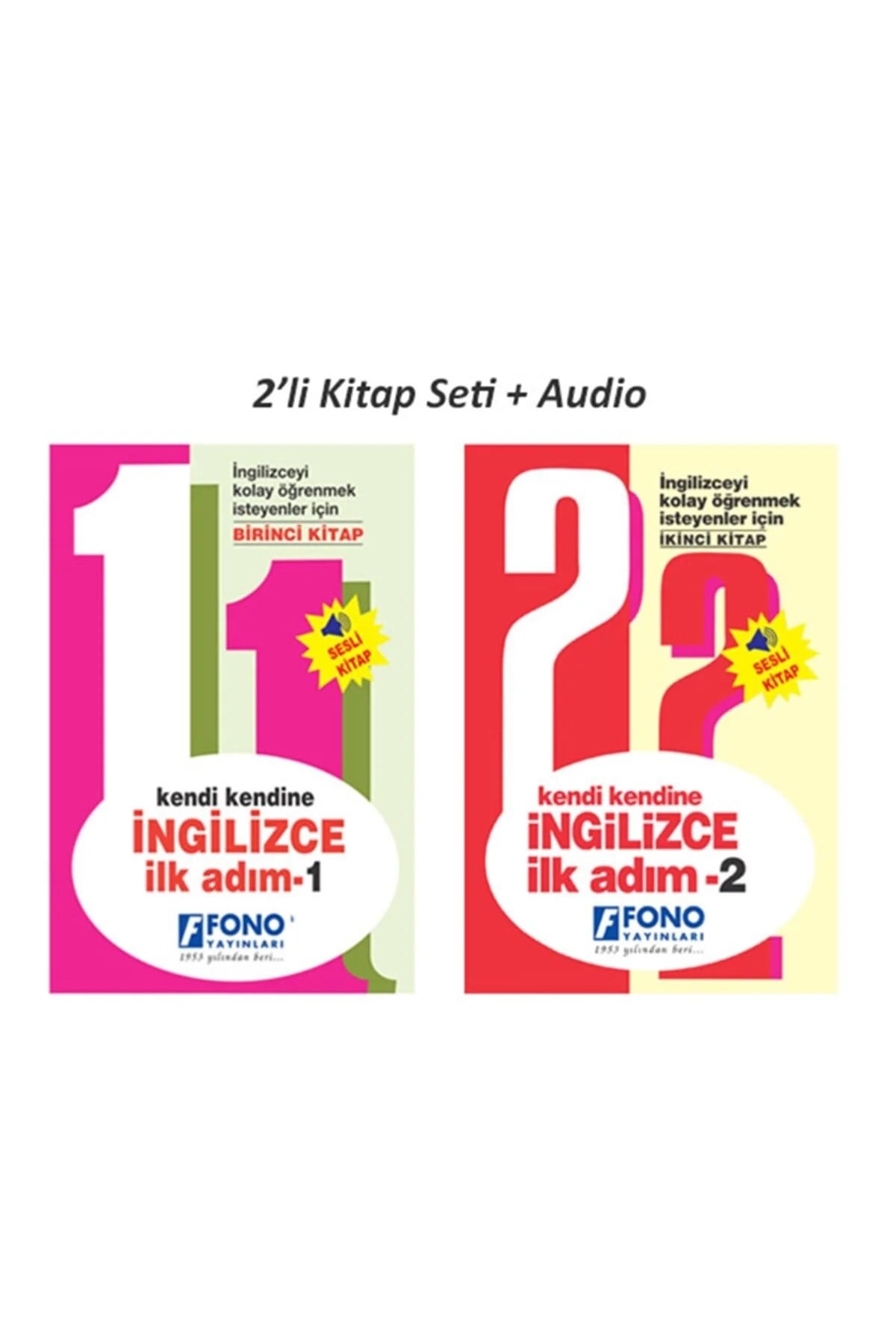 FONO Kendi Kendine İngilizce İlk Adım 1 - 2 (Seslendirmeli)
