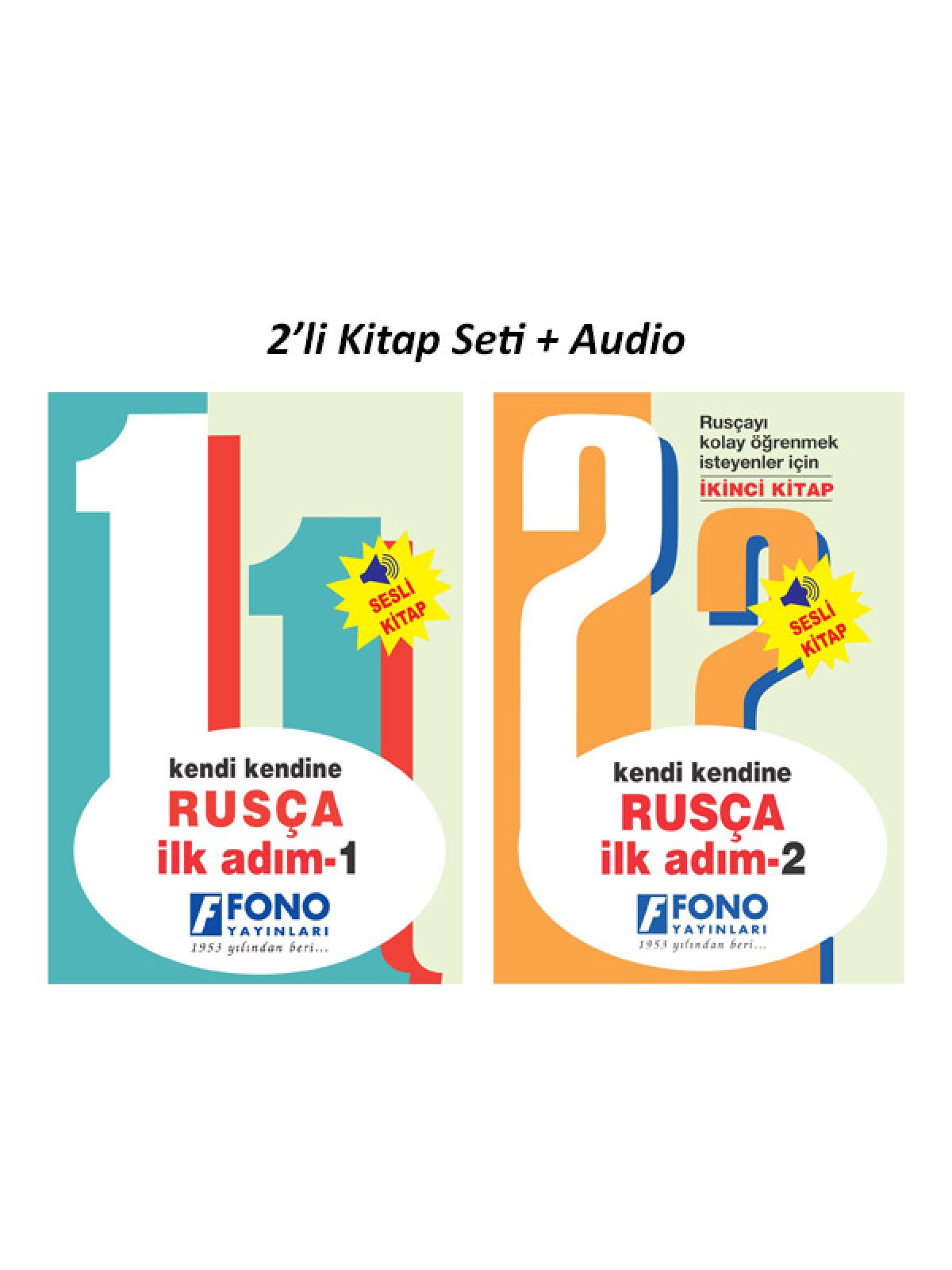 Fono Kendi Kendine Rusça İlk Adım 1 - 2 (Seslendirmeli)