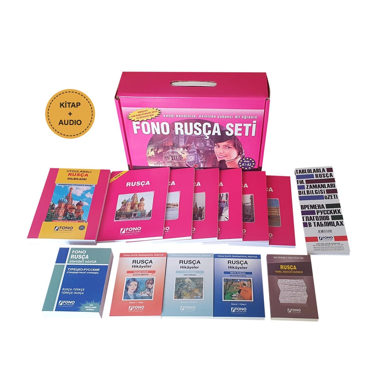 FONO Komple Rusça Seti