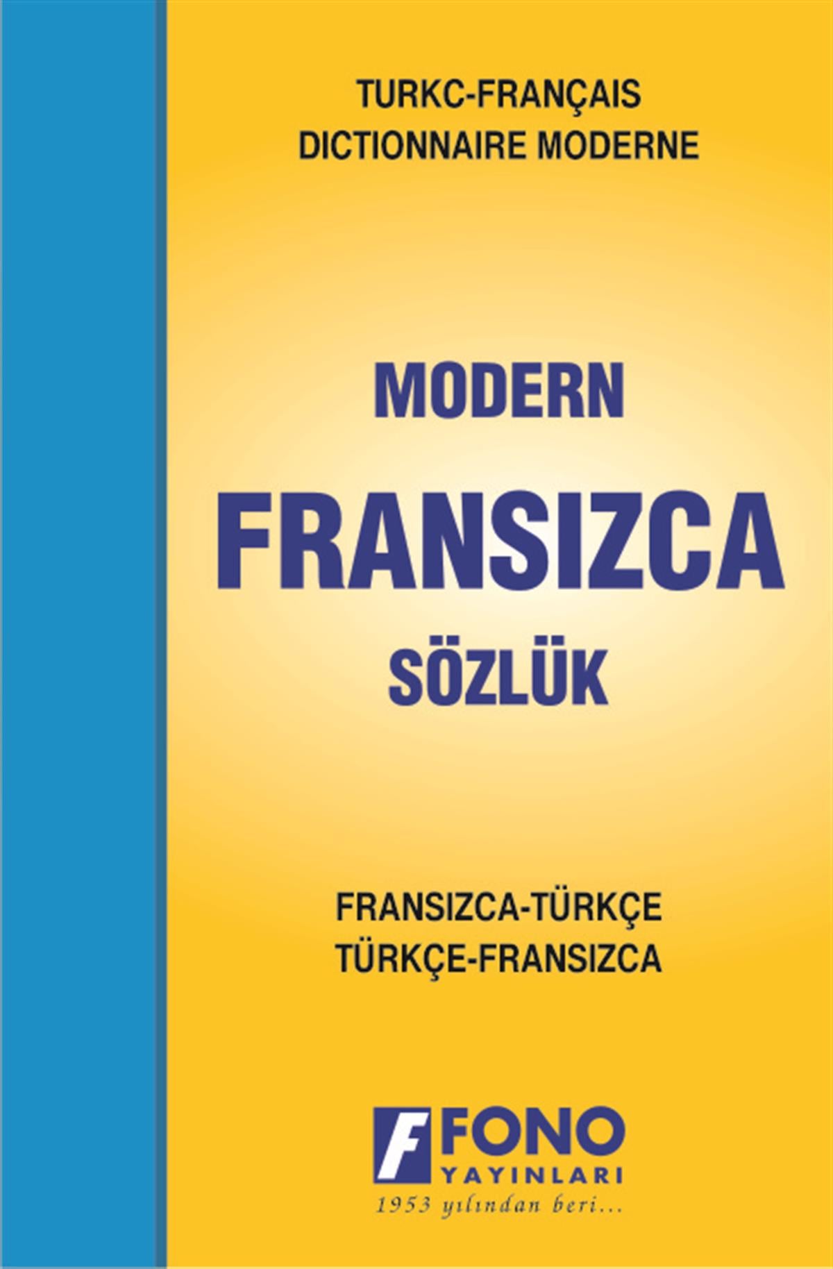 Fransızca Modern Sözlük