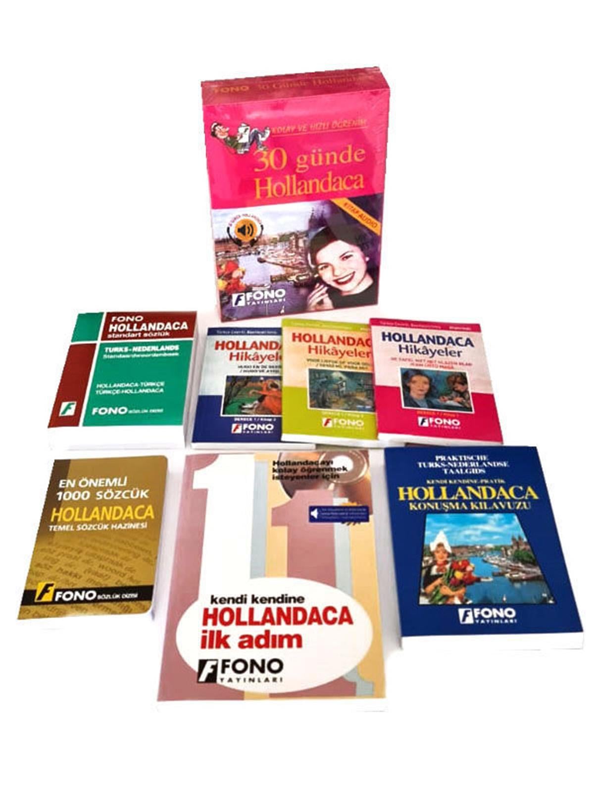 Hollandaca Eğitim Seti 8 Kitap A1-B1 seviye (Seslendirmeli)