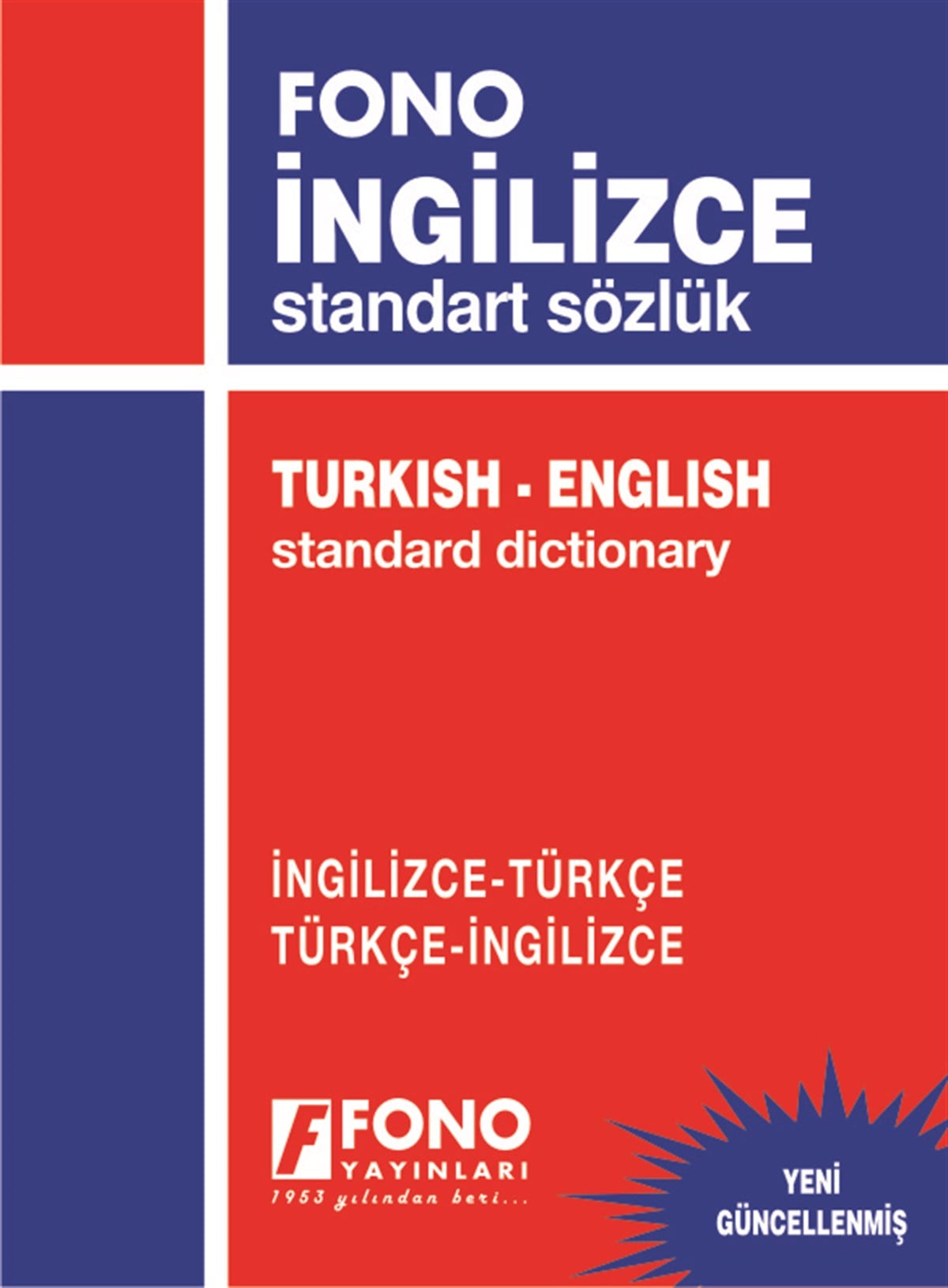 İngilizce Standart Sözlük İngilizce/Türkçe - Türkçe/İngilizce