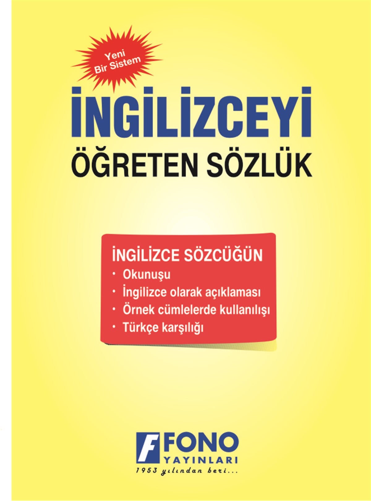 İngilizceyi Öğreten Sözlük
