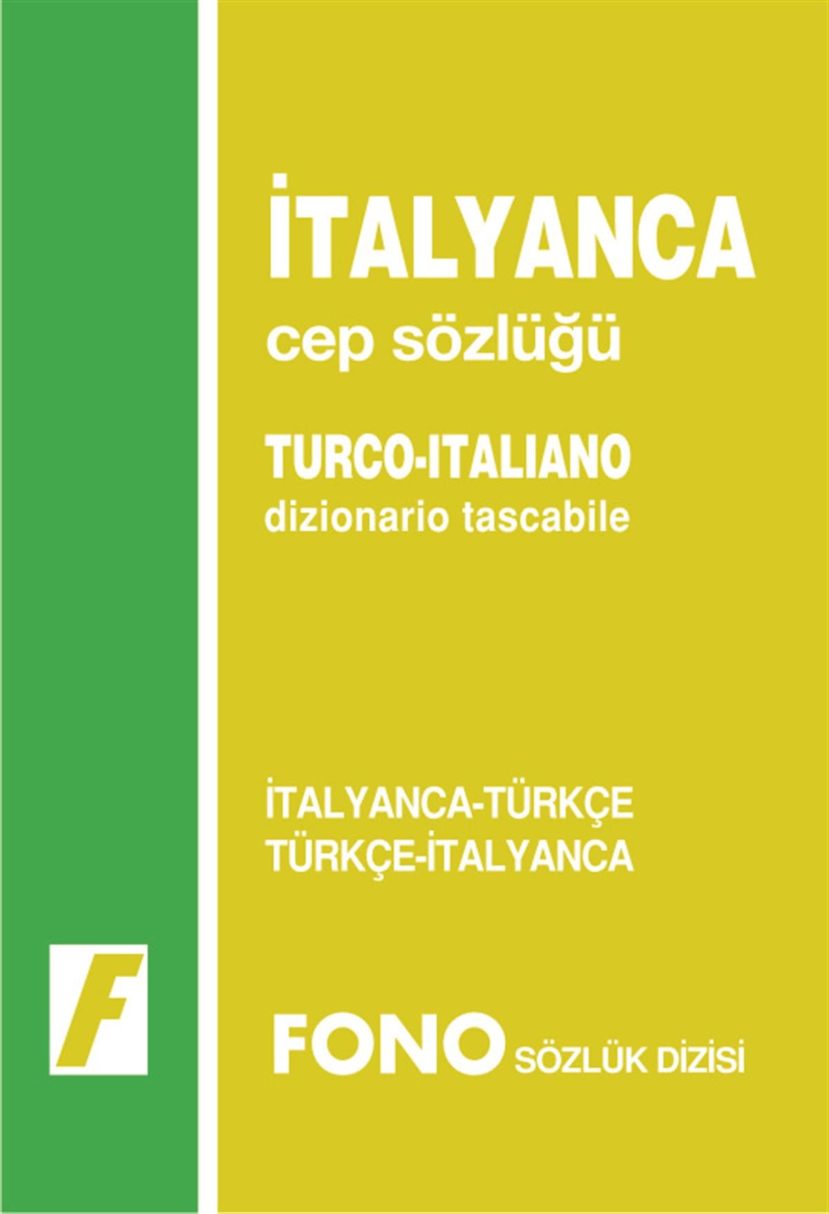İtalyanca Cep Sözlüğü İtalyanca/Türkçe - Türkçe/İtalyanca
