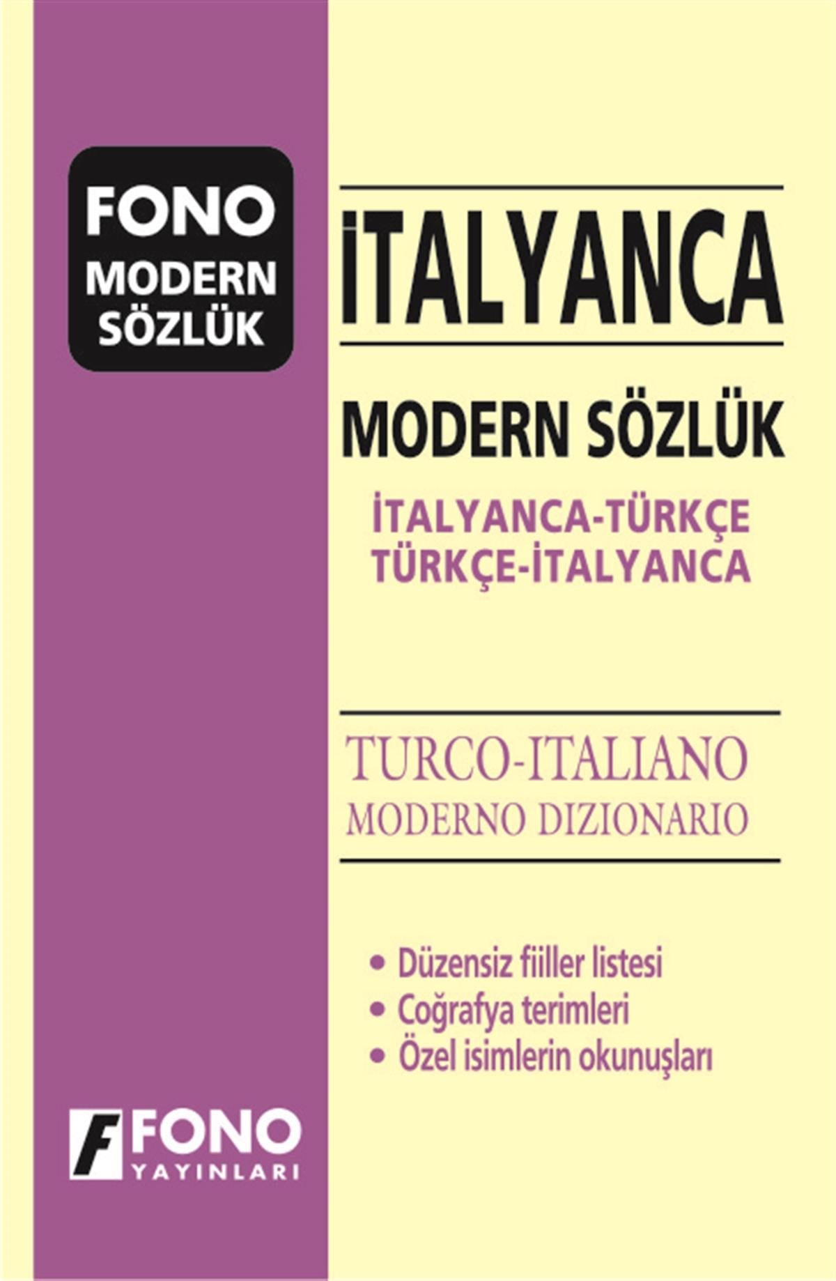 İtalyanca Modern Sözlük