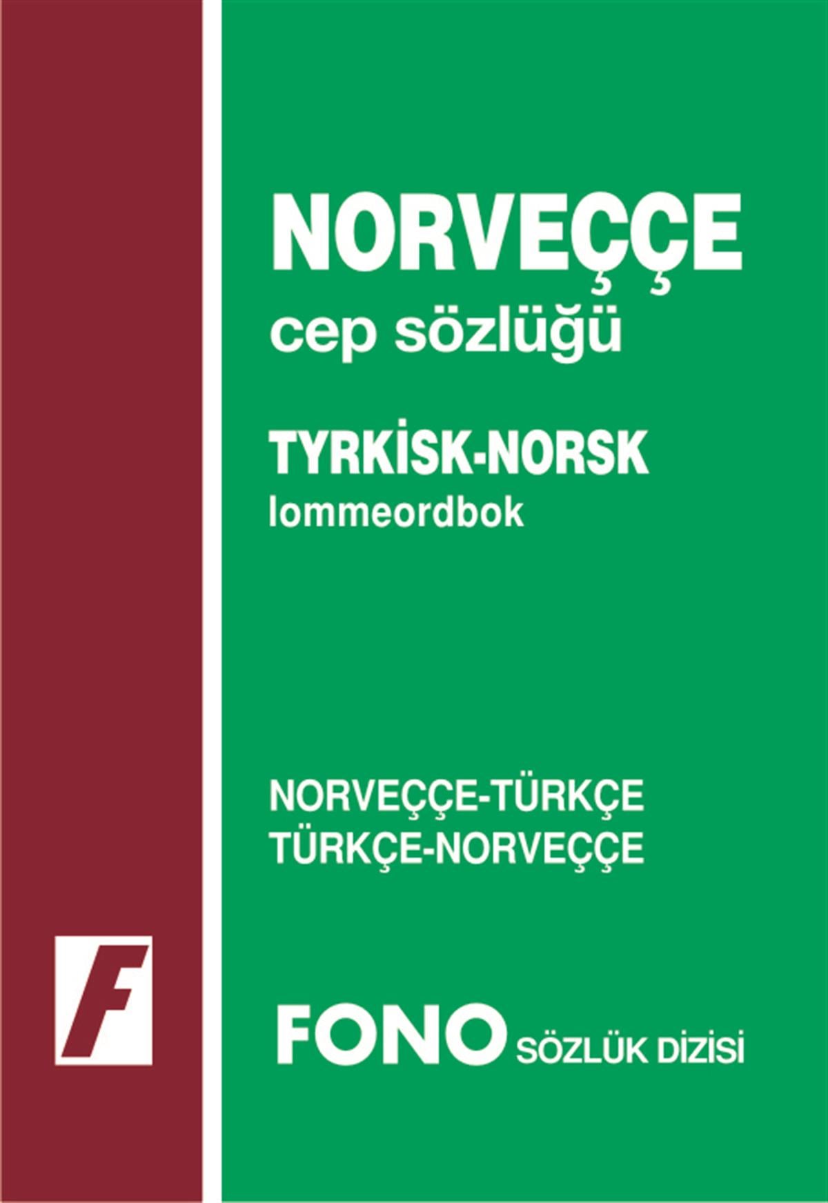 Norveççe Cep Sözlüğü Norveççe/Türkçe - Türkçe/Norveççe