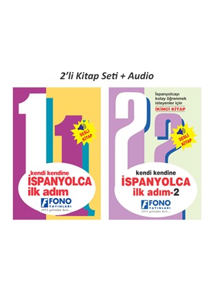 Fono Kendi Kendine İspanyolca İlk Adım 1 - 2 (Seslendirmeli)