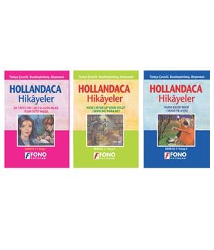 Hollandaca-Türkçe Hikayeler (3 Kitap Set) (derece 1)