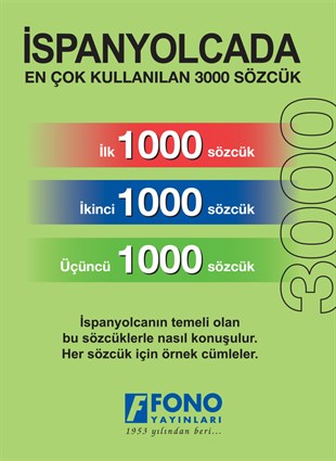 İspanyolca İlk 3000 Sözcük